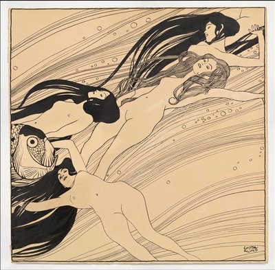 Fishblood by Gustav Klimt